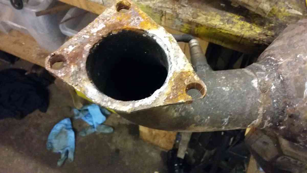 MGF & MG TF Owners Forum - Catalytic converter flange repair