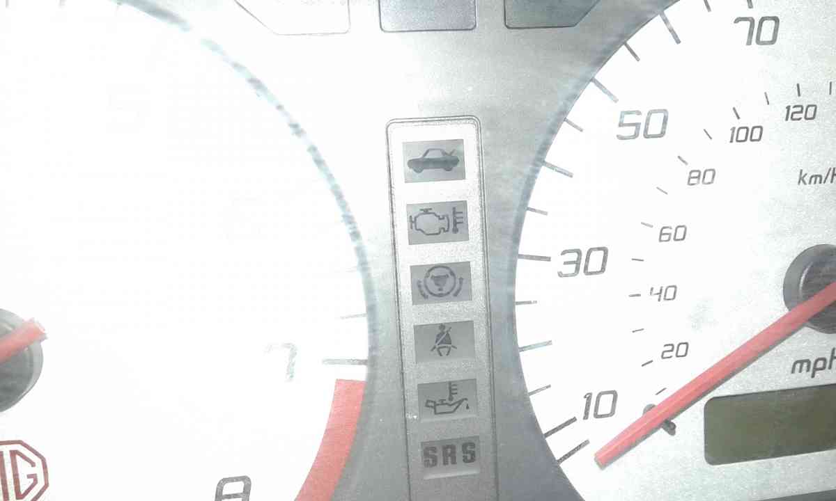 MGF & MG TF Owners Forum - Lights on instrument Cluster